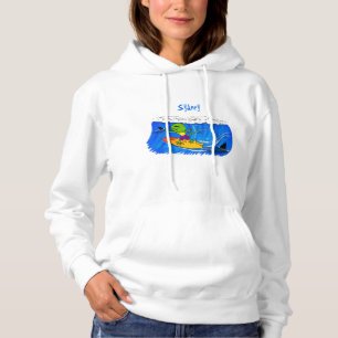 Sudadera Funny personalizado de surf con lagarto frito