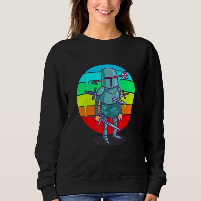 Sudadera Funny Personalizado Knight (Anverso)