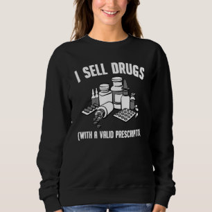 Sudadera Funny Pharmacist Para Hombres Mujeres Técnicas De