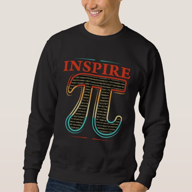 Sudadera Funny Pi Day Geometry Algebra Math Lover Inspire (Anverso)