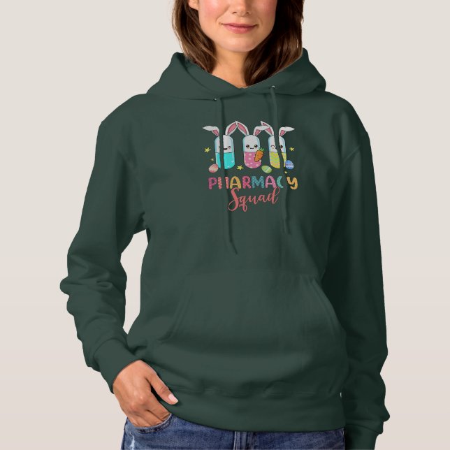 Sudadera Funny Pilys Farmacy Squad Farmacéutico Easter (Anverso)