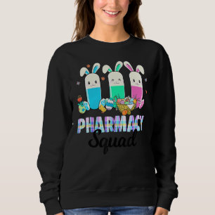 Sudadera Funny Pilys Farmacy Squad Farmacéutico Easter