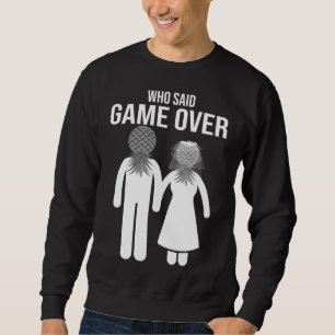 Sudadera Funny Pineapple Swinger Gift Boda Bride Groom M