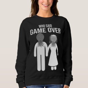 Sudadera Funny Pineapple Swinger Gift Boda Bride Groom M