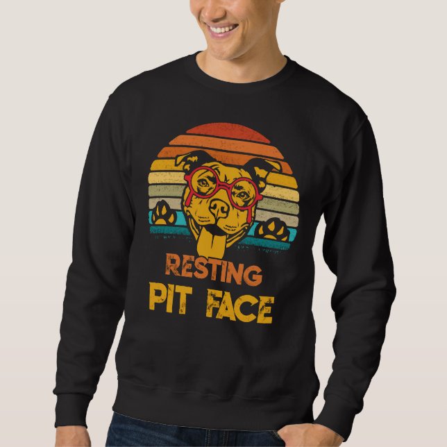 Sudadera Funny Pitbull (Anverso)