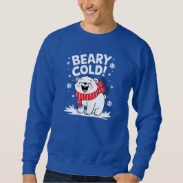Sudadera Funny Polar Beary Cold Navidades