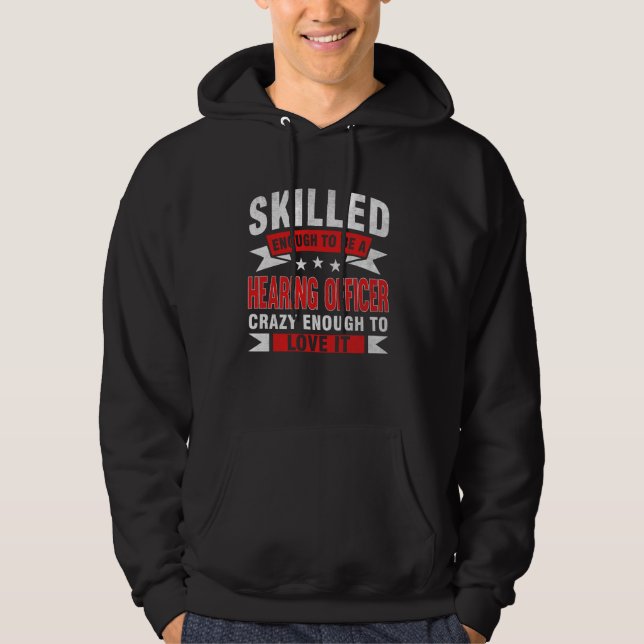 Sudadera Funny Profesora Cita de Auditor Especializado (Anverso)
