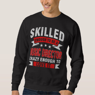 Sudadera Funny Profesora Cita de Música Calificada Director
