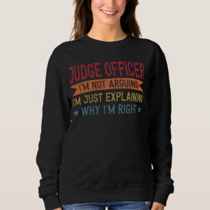Sudadera Funny Profesora Cita Juez