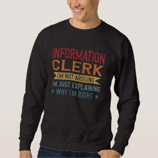 Sudadera Funny Profession Quote Information