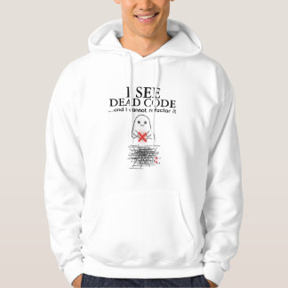Sudadera Funny programadora "SEE Dead Code" Tee