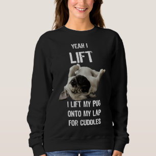 Sudadera Funny Pug - Sí Levanto Camiseta Esencial 247