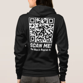 Sudadera Funny QR Scan Me! Funny Regret Joke