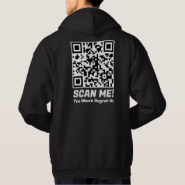 Sudadera Funny QR Scan Me! Funny Regret Joke