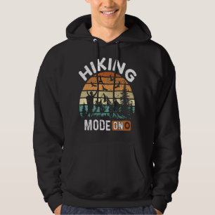 Sudadera Funny quote for hiking lover, mode hike on
