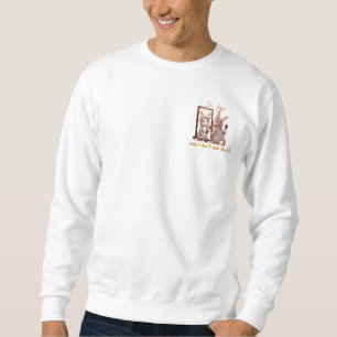 Sudadera Funny rabbit in front of the mirror – Funny design