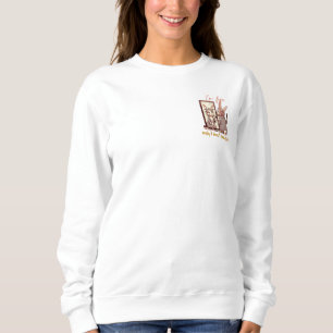 Sudadera Funny rabbit in front of the mirror – Funny design