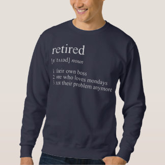 Sudadera Funny Retirement Design Hombres Papá Retirando Fie