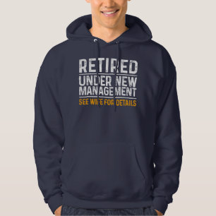 Sudadera Funny Retirement Design Hombres Papá Retirando Fie