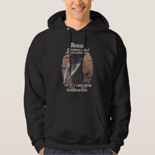 Sudadera Funny Rogue Gangster Dagger Tabletop Rpg Gamer