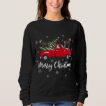 Sudadera Funny Santa Riding Christmas Tree Truck Okapi Chri<br><div class="desc">Funny Santa Riding Navidades del Camión de Navidad Okapi</div>