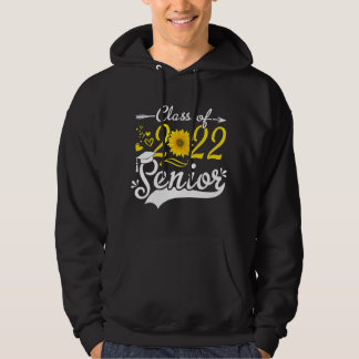 Sudadera Funny Senior Class Of 2022 22 Sunflower Graduation
