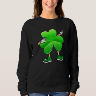 Sudadera Funny Shamrock Wear Gafas De Sol Bailarina De Bail