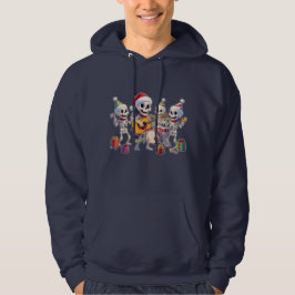 Sudadera Funny Skeleton Band Christmas & New Year – 3D Cart