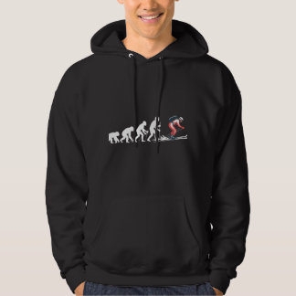 Sudadera Funny Ski Evolution Red Suit Ilustracion
