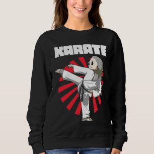 Sudadera Funny Sloth Karate Nap Sloth Lazy