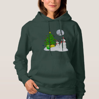 Sudadera Funny Snowman Holiday Hoodie