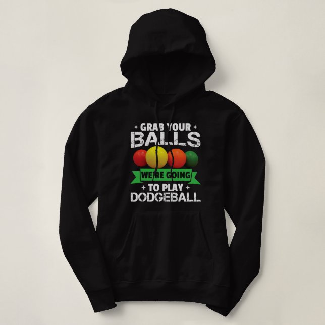 Sudadera Funny Sport Dodgeball (Diseño del anverso)