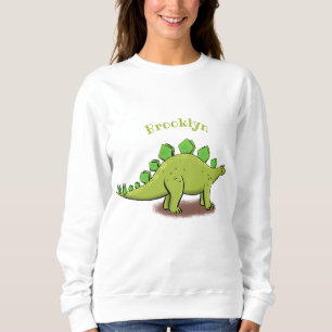 Sudadera Funny stegosaurus dinosaur personalizado