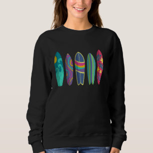 Sudadera Funny Surf Art Summer Surfing Surfing Beach Surfin