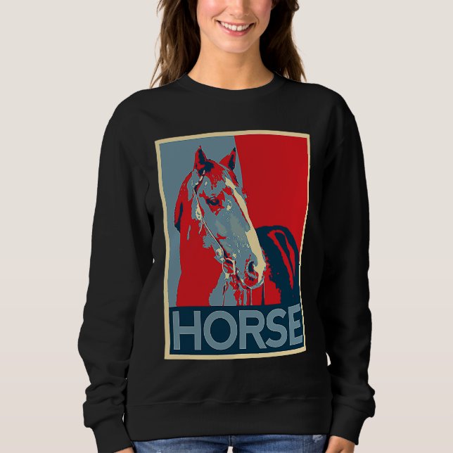 Sudadera Funny T Horse Racing Horse T Race Riding Jockey Le (Anverso)