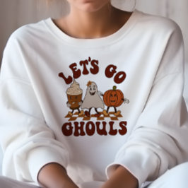 SUDADERA FUNNY TEMÁTICO DEL OTOÑO VAMOS A CAER GHOULS