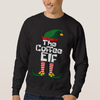 Sudadera Funny the Coffee elf Christmas family group matchi
