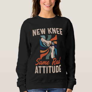 Sudadera Funny unidad de reemplazo de rodilla de actitud re