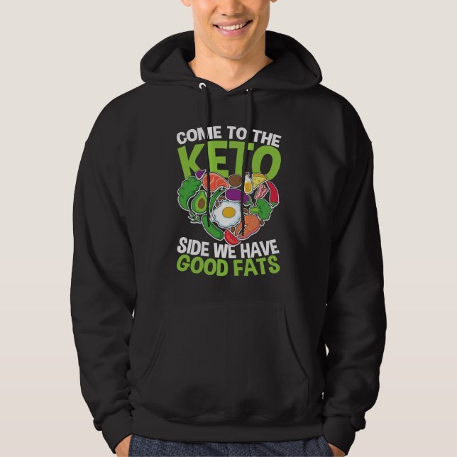Sudadera Funny Vegetarian Saying Healthy Diet (Anverso)