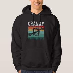 Sudadera Funny Vintage Cranky Bicicleta Ciclista Lo