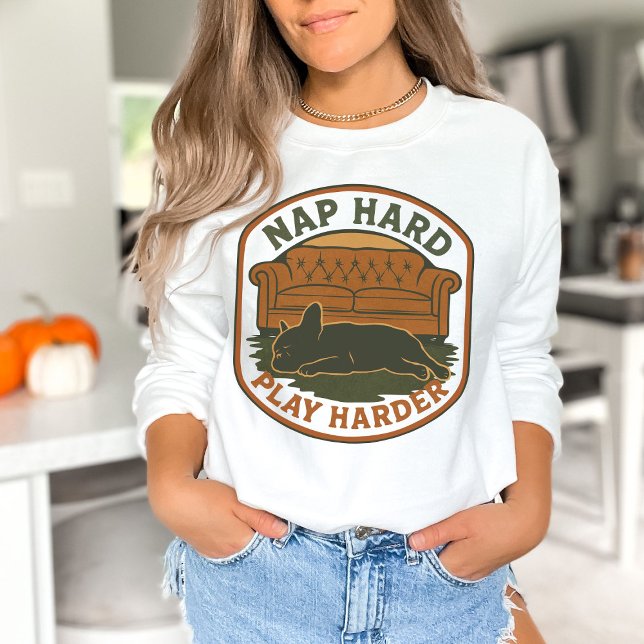 Sudadera Funny Vintage French Bulldog Lover (Funny Dog Lover Gift)