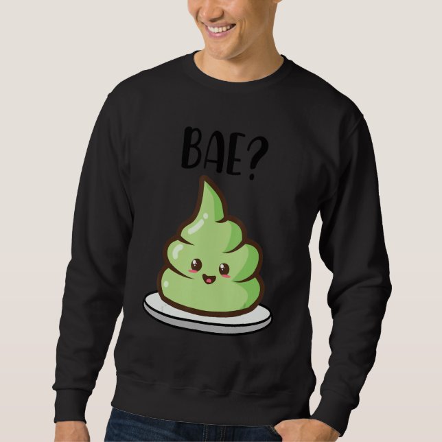 Sudadera Funny Wasa Bae Sushi Couple Cute Matanza (Anverso)