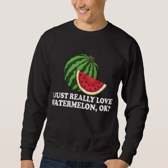 Sudadera Funny Watermelon Design Watermelons (Anverso)