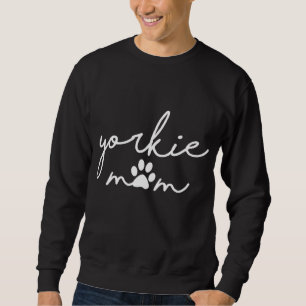 Sudadera Funny Yorkshire Terrier Dog Mom Cute Yorkie Mom de
