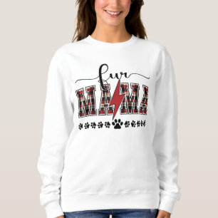 Sudadera Fur Mama Plaid