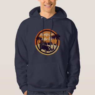 Sudadera Furgoneta Retro Atardecer California