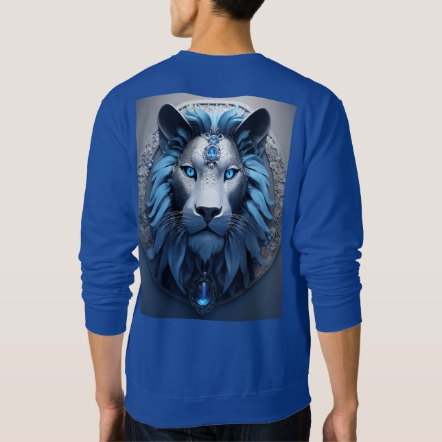 Sudadera Furia del Rey del León Cósmico (Reverso)