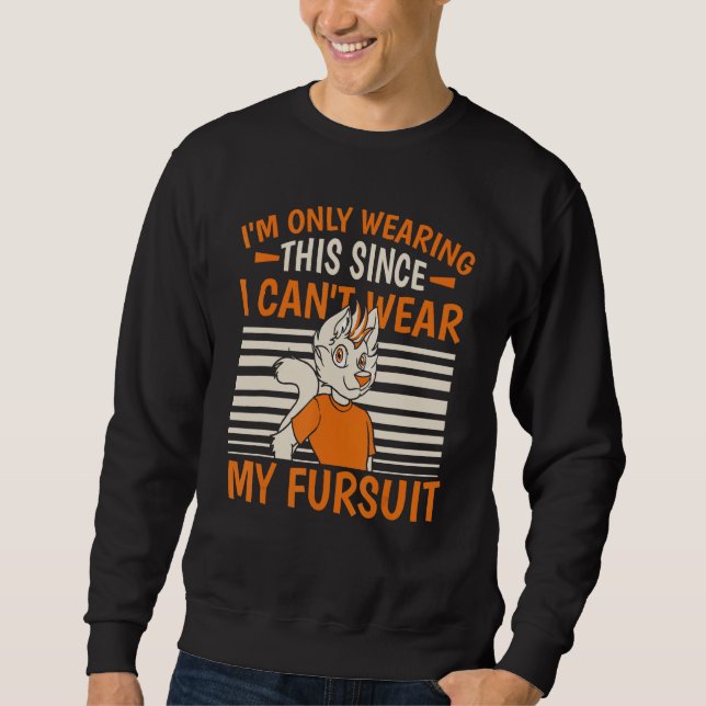 Sudadera Furries Disfraz Cosplay Fursona Fandom Furry (Anverso)