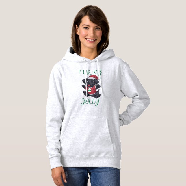 Sudadera "Furry Christmas Charm" (Anverso completo)