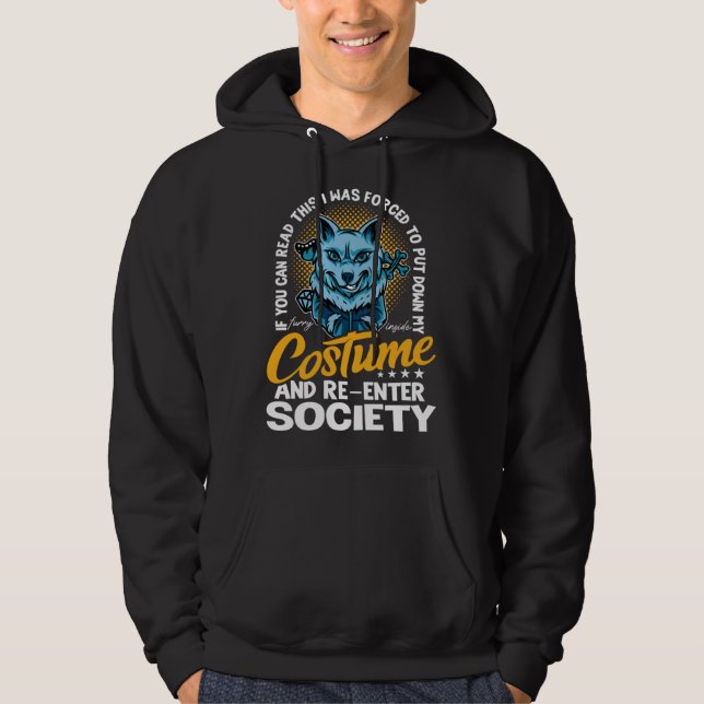 Sudadera Furry fandom furrys (Anverso)